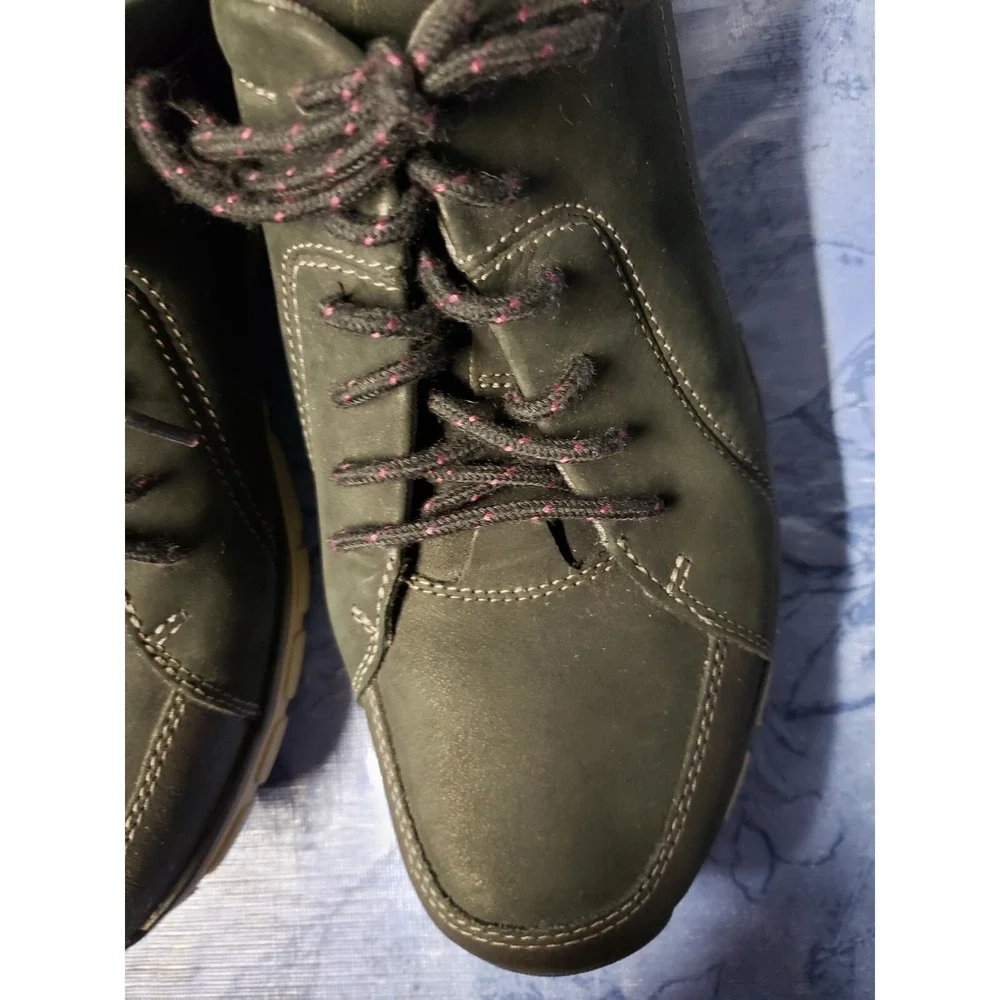 Unstructured‎ By Clarks WaveWalk Wave Go Waterproof Leather Women's Shoes Size 9